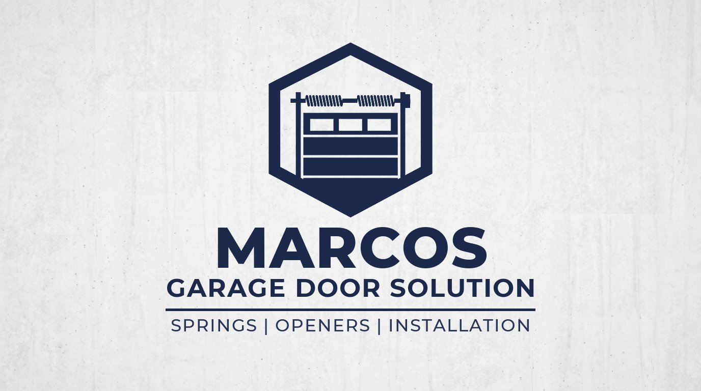 Marcos Garage Door Solution Logo